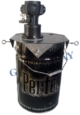Piston Pneumatic Agitator 20L Mixer - GoldSpray