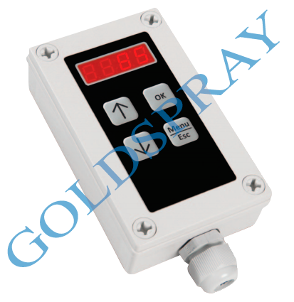 Detalle Regulador digital Manta calefactada digital IBC 1000 Litros Regulable - GoldSpray