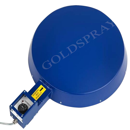200 liter drum base heater- GoldSpray