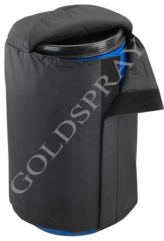 Insulated jacket 200 liters barrel CAB - GoldSpray
