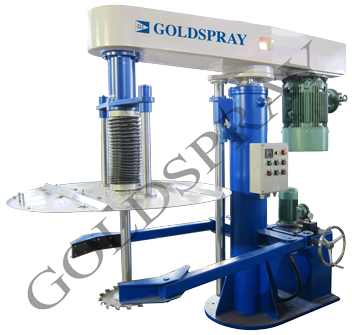 Agitador Eléctrico  Industrial Mezclador de columna - GoldSpray