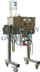 Pneumatic piston pump with low pressure mixer EPM 5025- GoldSpray