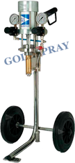 Pneumatic piston pump 1225 - GoldSpray