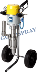 Pneumatic piston pump CMAX 20-75- GoldSpray
