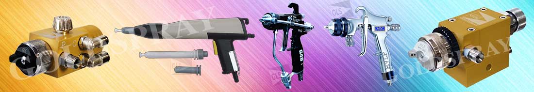 Pistolas para pintar, mixta asistida aire, alta presión, aerograficas - GoldSpray