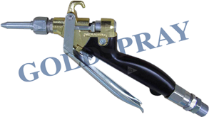 Manual spray gun for extrusion of mastics - GoldSpray