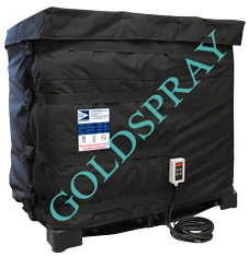 IBC container heater with 1 digital controller - GoldSpray